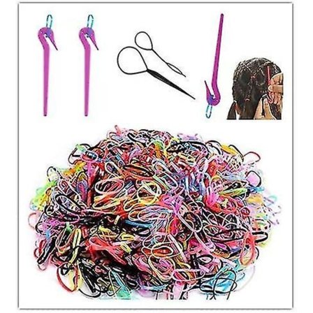 Elastiske hårbåndklippere Engangs gummibåndsfjerner