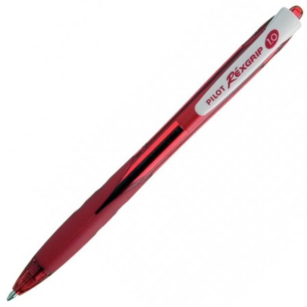 Pilot Kuulakärkikynä Rexgrip Medium Red