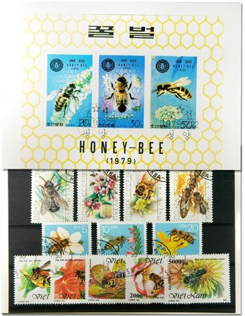 Bier 1 miniark og 1 sæt, 19 forskellige frimærker