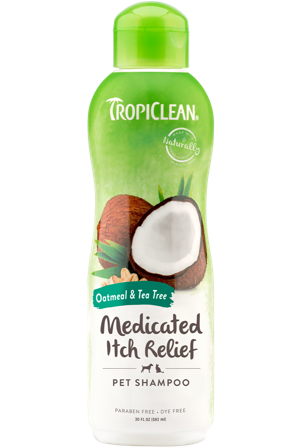 TropiClean - Medisinsk kløesjampo med havremel og tea tree for kjæledyr 355 ml - Hund - Pelspleie Trim- og hundebad - Hundesjampo - ZOO.no