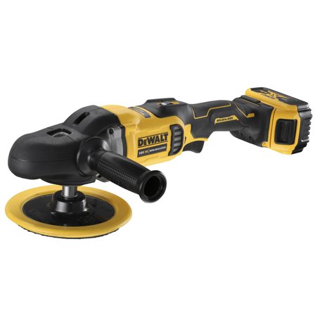 Dewalt DCM849P2-QW Polermaskin med batteri och laddare, Elhandverktyg