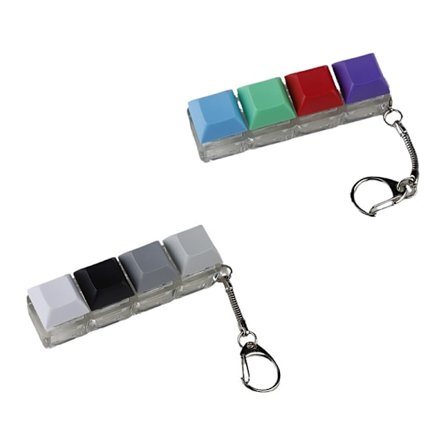 Tangentbord Fidget Leksak - 2 st Fidget Tangentbord Nyckelring