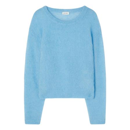 American Vintage, Jumper Blauw, Dames, Maat:S