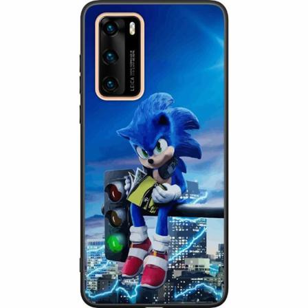 Huawei P40 Svart Skal Sonic The Hedgehog