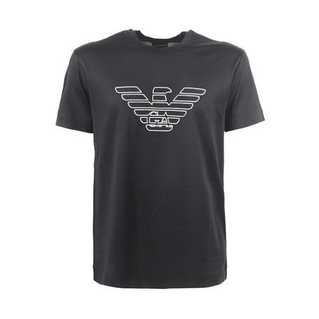 Emporio Armani, T-Shirts Czarny, Mężczyzna, Rozmiar: XL