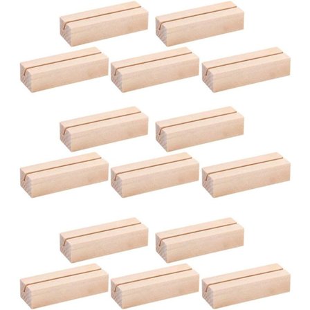 15 Trækortstativer Naturtræ Foto Kort Holder