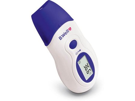 B.WELL Febertermometer B.WELL WF-1000 - Lyreco - Sjukvård och omsorg - Diagnos och behandling - Temperatur vikt och längd