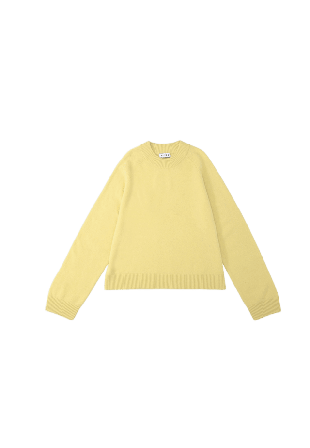 Wera Ulljumper SPRING Stickat Gul XS