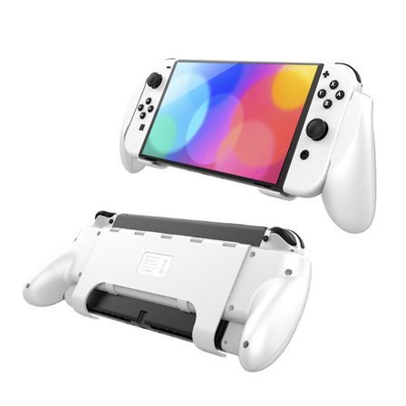 Grip Case med kortholder kompatibel med Nintendo Switch OLED