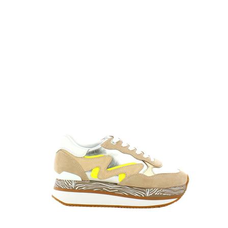 Manila Grace, Sneakers con salt eva beige Beige, Dames, Maat:40 EU
