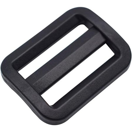 Et sett med 10 25mm plastspenner, plaststag, tenner, tre sp