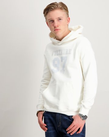 Zadig&Voltaire HOODED SWEATSHIRT Biały Bluzy z kapturem Chłopiec - Kids Brand Store