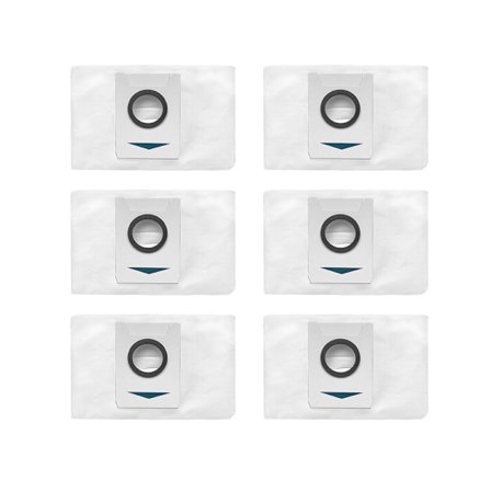 Dammpåsar för Ecovacs X1/X1S Pro/T10/T10S Pro/T20 Pro/T20 Max, 6-pack