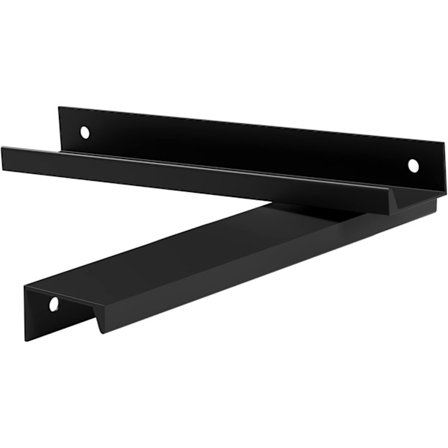 10 stk. køkkenhåndtag med skruer i aluminiumlegering - usynligt skab