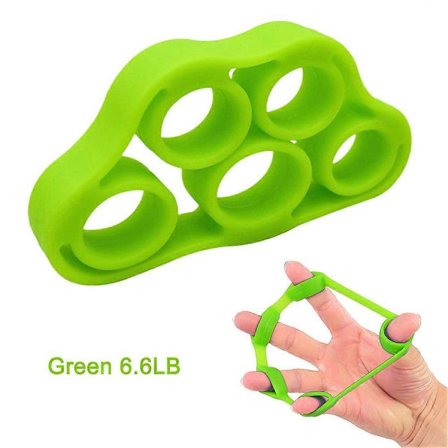 Håndleddsstrekker Finger Gripper Expander Styrketrener Treningssilikon Hånd Gripper 5 Finger Pinch Karpal Ekspandere For Gym