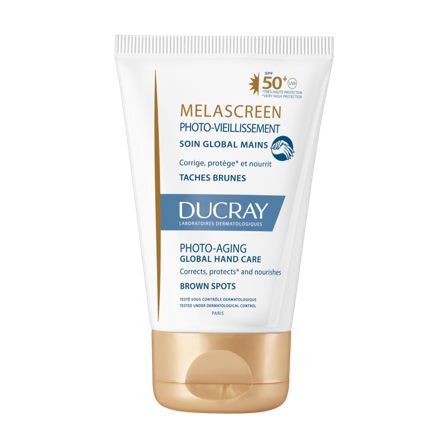 Ducray Melascreen SPF 50+ håndkrem til mørke flekker 50 ml