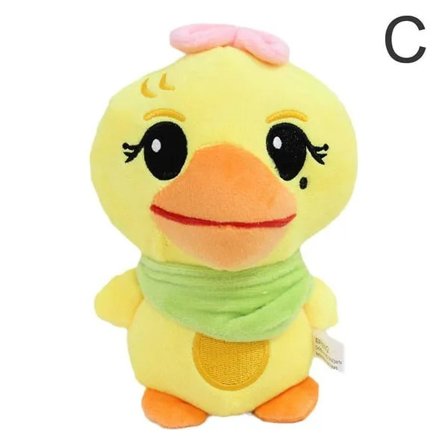 Blackpink Plysjdukke 18*12*9 cm Jisoo Jennie Rose Lisa Dyrekarakter Kosedyr Gul And