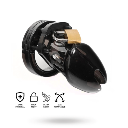 Chastity Cage Short Black - Sexleker Vuxen: Bondage & Fetish