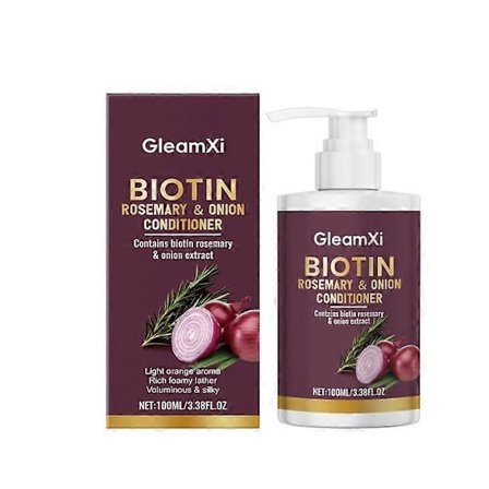 Rødløk Balsam Svartfrøolje for Hår Anti Flass Hårbalsam Hodebunnsrensende Oppfriskende Håroljekontroll Balsam