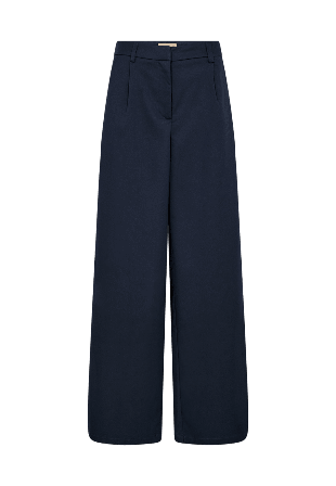 Soyaconcept Sc-Beth 4-C Pants Byxor Dam Blå 44