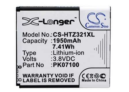 Batteri til SmartPhone, Mobil til HTC J Z321e, J ISW13HT, Nippon og andre.