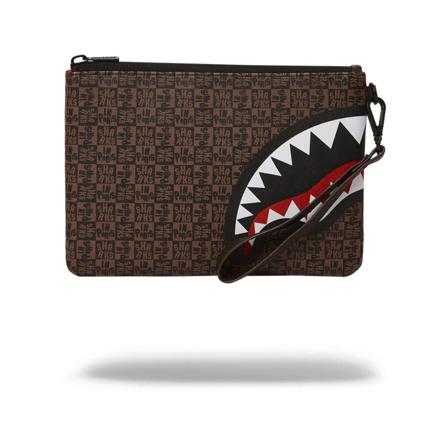 Sprayground Wallets & Cardholders , Bruin , Heren , Maat: ONE Size Portefeuilles