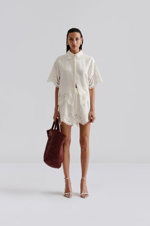 Malina - Azura shorts - 46 - White