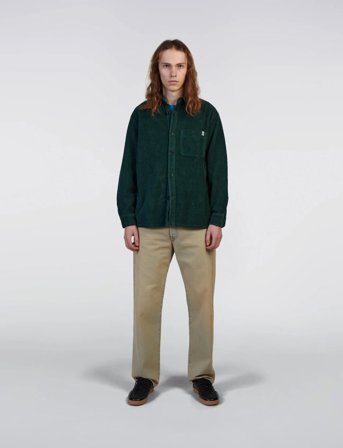 Edwin Ander Shirt Ls - Green - L