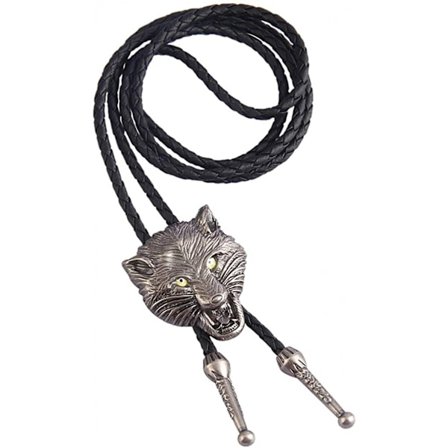 Bolo slips - Handgjord västerländsk cowboy svart vintage cikada hänge för kvinnor, män