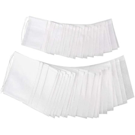 100 Tomme Engangs Te-Filterposer Ikke-vævede Stoffer