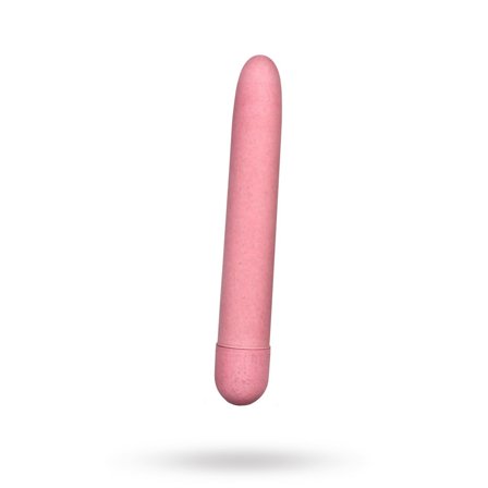 Eco Gaia Coral - Ekologisk & Nedbrytbar Vibrator - Vuxen.se - Vibrerande dildo