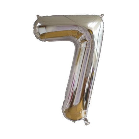Design House 95 Folieballong silver - 7 Partytillbehör Unisex 86