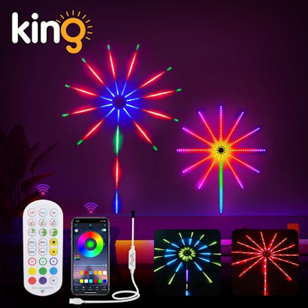 Lampor LED Strip Musik Färgbyte fjärrkontroll