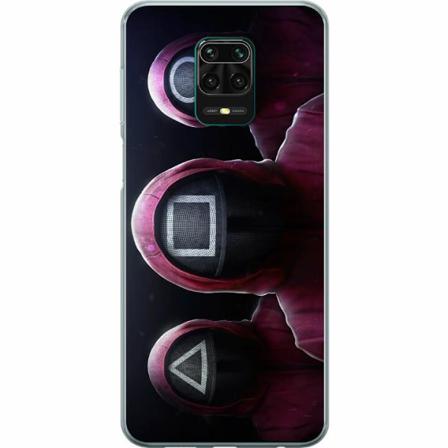 Xiaomi Redmi Note 9 Pro Genomskinligt Skal Squid Game