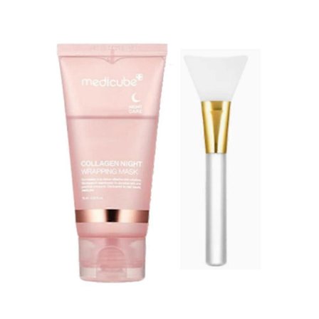 1-3X Medicube Collagen Night Wrapping Mask KOREANSK Glass Skin Rutine