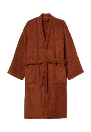 Åhléns Home Badrock STELLA Badrumstillbehör Blå S/M