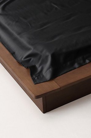 Jotex - Satin Lakan i Satin Ekologisk Svart ZACK - Köp Lakan hos Jotex