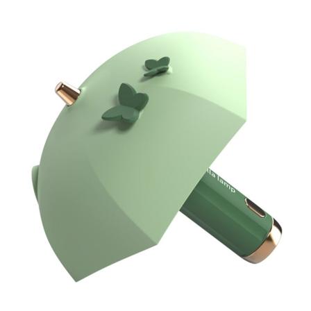 Vikbar ficklampa USB Nattlampa GRÖN 1 green 1