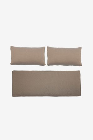 Bloomingville - Tyynynpäälliset Mundo, 3 kpl - Ruskea - Koristetyynyt & tyynynpäälliset - - Homeroom