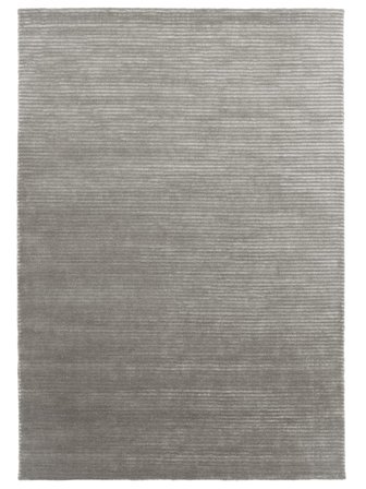 Einfarbig Fine Stripe Teppich - Grau 200X300 Im Klassischen Stil