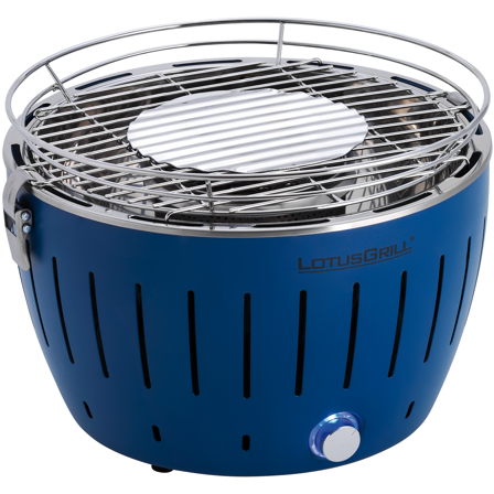 LotusGrill G-TB-280 Kulgrill 28 cm, blå, Madlavning & grill
