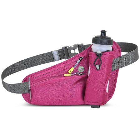 Hydreringsbelte Løpebelte med Vannflaskeholder for Menn Kvinner Sykling Vandring[YDE]