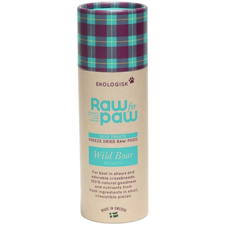 Raw for Paw - Hundegodbiter av villsvin 38 g - Hund - Hundegodbiter & tyggebein - Naturlige godbiter for hund - ZOO.no