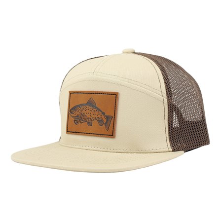 Hurricane Leather Patch Trout 7-panel Trucker Hat