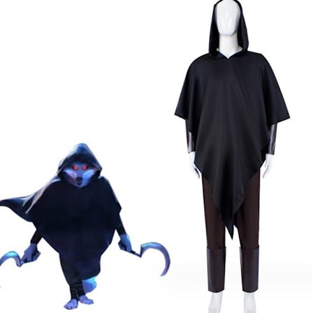 Halloweenkostymer för Män 4-delad Kostym