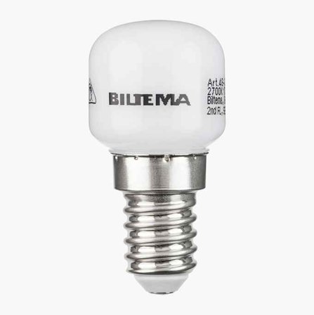 LED päronlampa/kylskåpslampa E14 - Biltema