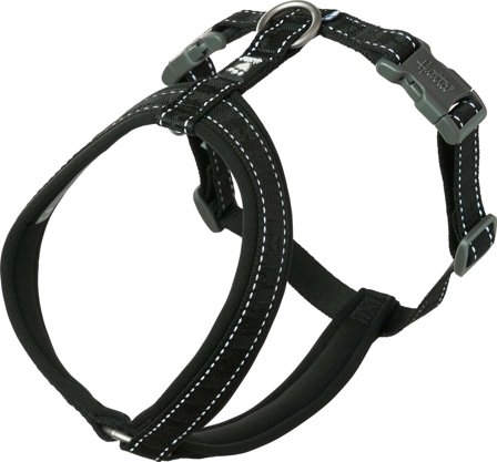 Hurtta Casual Y-Harness ECO 30-55 cm Raven