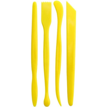 Lämplig för 61 delar lermodelleringsverktyg lermodelleringsverktyg krukmakarlera skulpteringsverktyg B