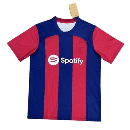 23-24FCB hjemmedrakt tilpasset treningsdress kortarmet drakt T-skjorte