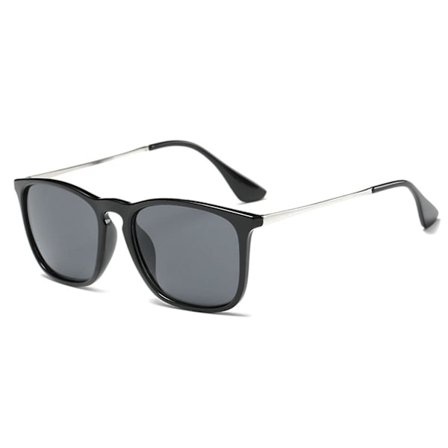 Mode enkla solglasögon Stor ram utomhus damer män